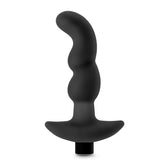 Blush Novelties Anal Adventures Platinum Vibrating Prostate Massager 03 Black Prostate Toys